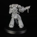Dark Angels Lieutenants, armed with a power sword