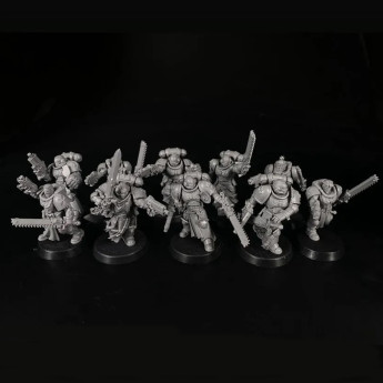 Black templars Primaris Crusader Squad