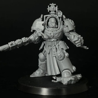 Captain in terminator armour multipart