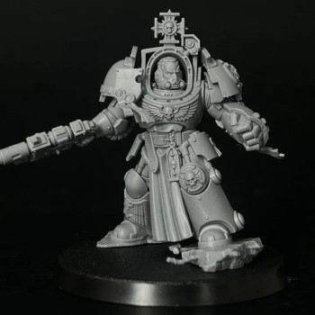 Captain in terminator armour multipart